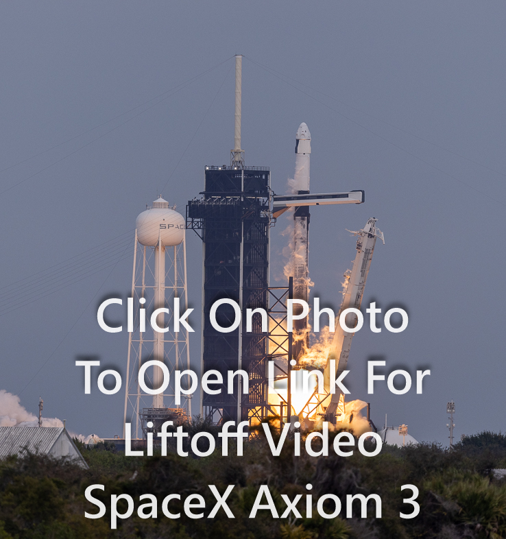 Click On Photo Scroll Down To Open Link For Liftoff Video
