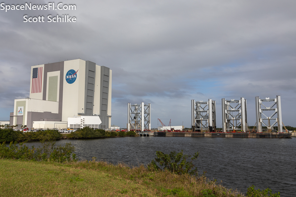 SpaceX Starship Launch Tower Segments Heading to Starbase Tx