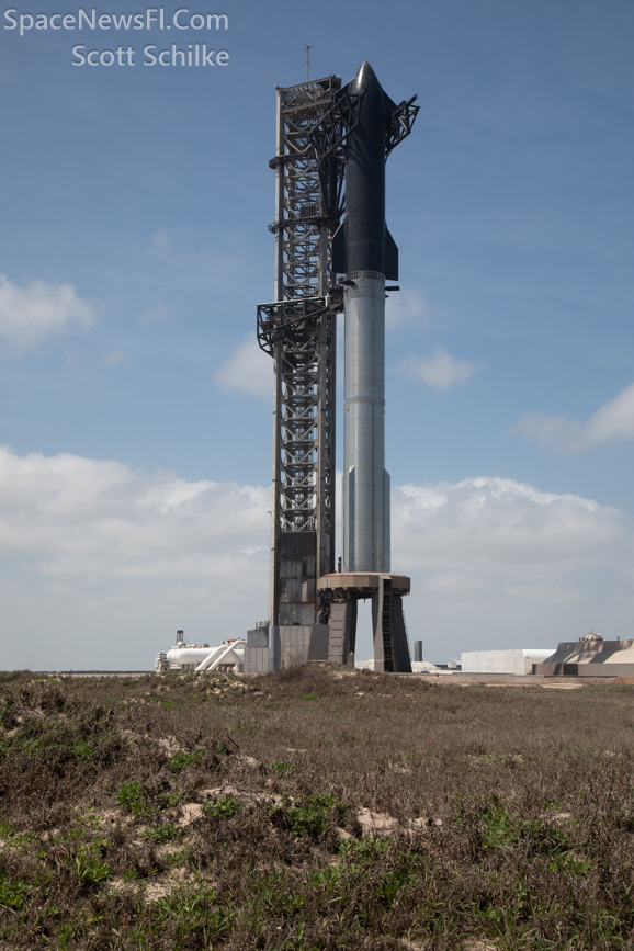 SpaceX Heavy Lift Rocket Starship S28 & B10 Starbase Texas