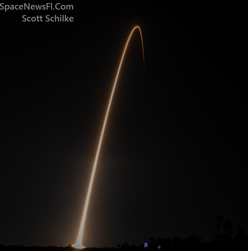 SpaceX Starlink 6-45 B-1067-18 From NASA 39 Press Site SLC-40 Cape Canaveral