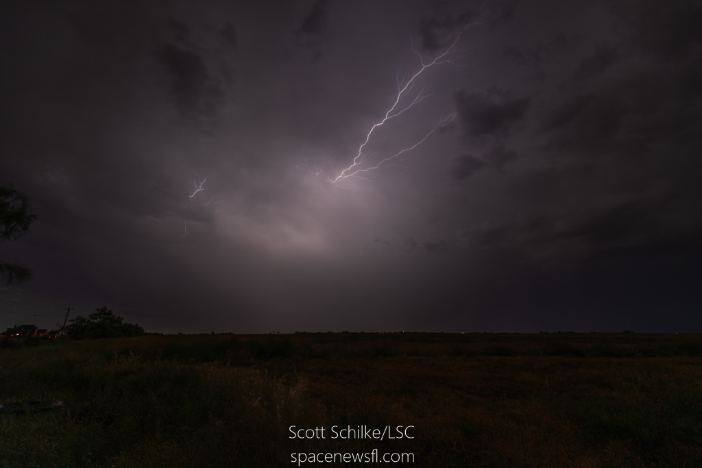 April 27th 2024 Lightning Along I-44 Burkburnett Texas PDS Tornadic Supercell