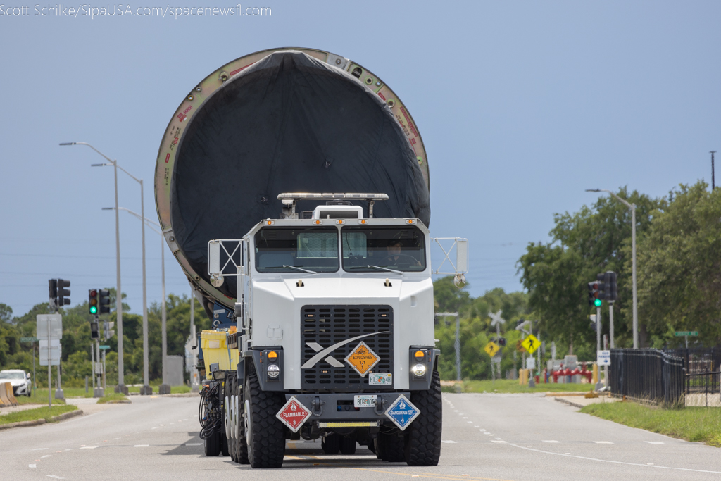 SpaceX Sooty Falcon 9 B-1062 With 21 Flights & Landings