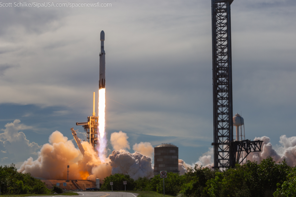 Liftoff & RTLS Photos SpaceX GOES-U 6-25-24