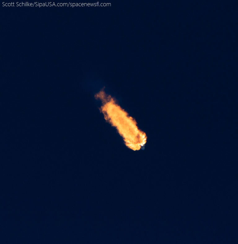 Liftoff & RTLS Photos SpaceX GOES-U 6-25-24