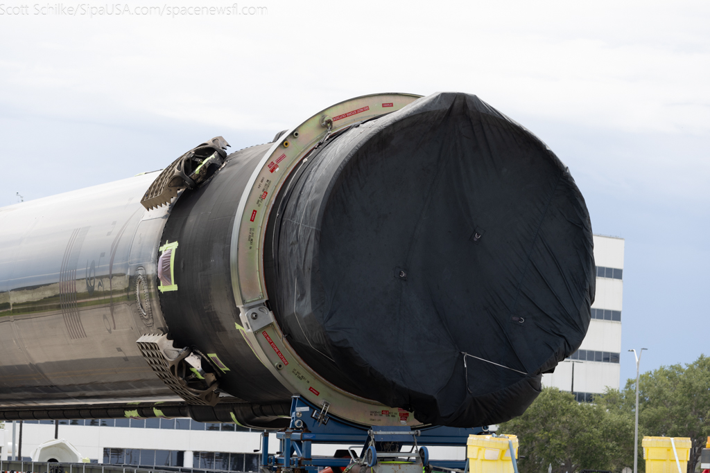 June 23 B-1062 with 21 flights transported to SLC-40