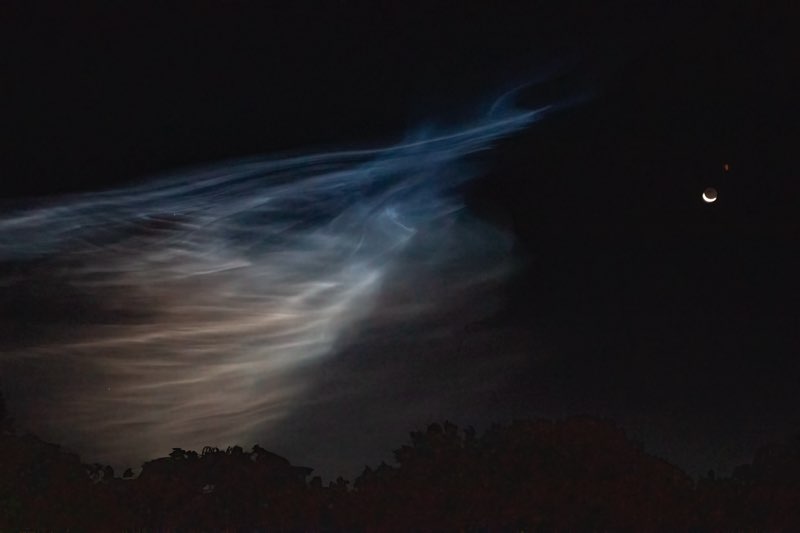 Streak Shot SpaceX Starlink 8-9 Port Canaveral by Lau Brown