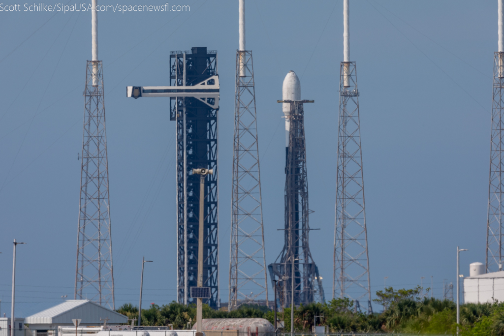 SpaceX Turksat 6A at SLC-40 July 8th 2024 B-1076-15