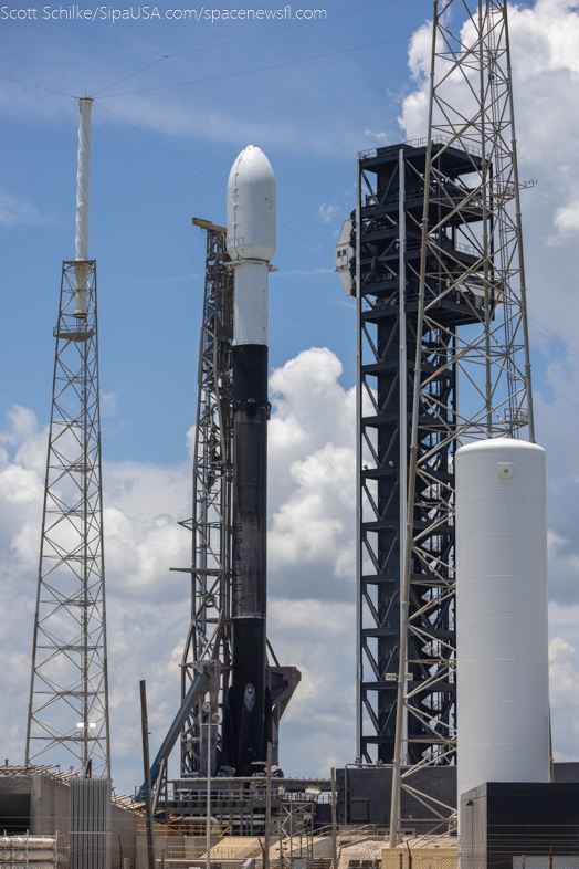 SpaceX Turksat 6A at SLC-40 July 8th 2024 B-1076-15