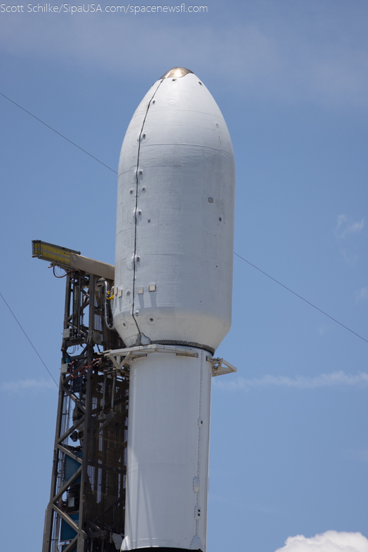 SpaceX Turksat 6A at SLC-40 July 8th 2024 B-1076-15