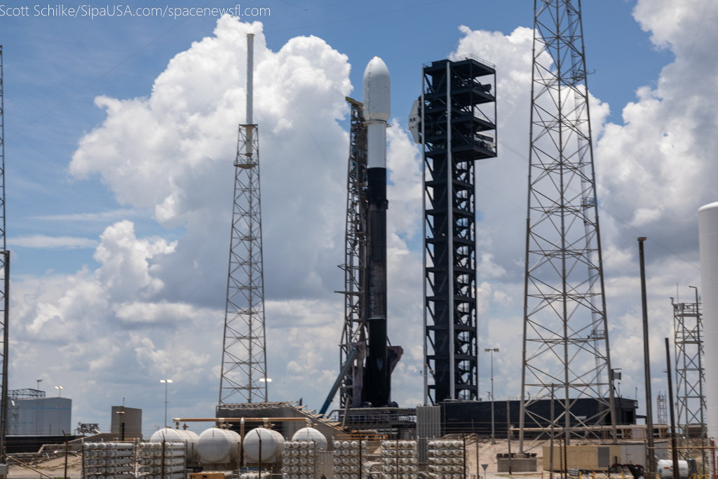 SpaceX Turksat 6A at SLC-40 July 8th 2024 B-1076-15