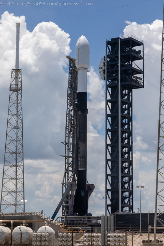 SpaceX Turksat 6A at SLC-40 July 8th 2024 B-1076-15