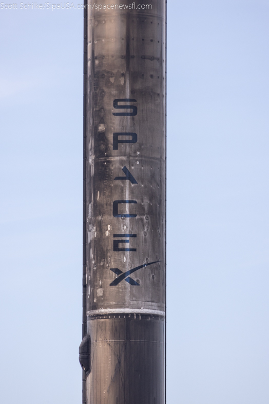 SpaceX B-1069 17th Flown Falcon 9  First Stage on JRTI After Starlink 10-9