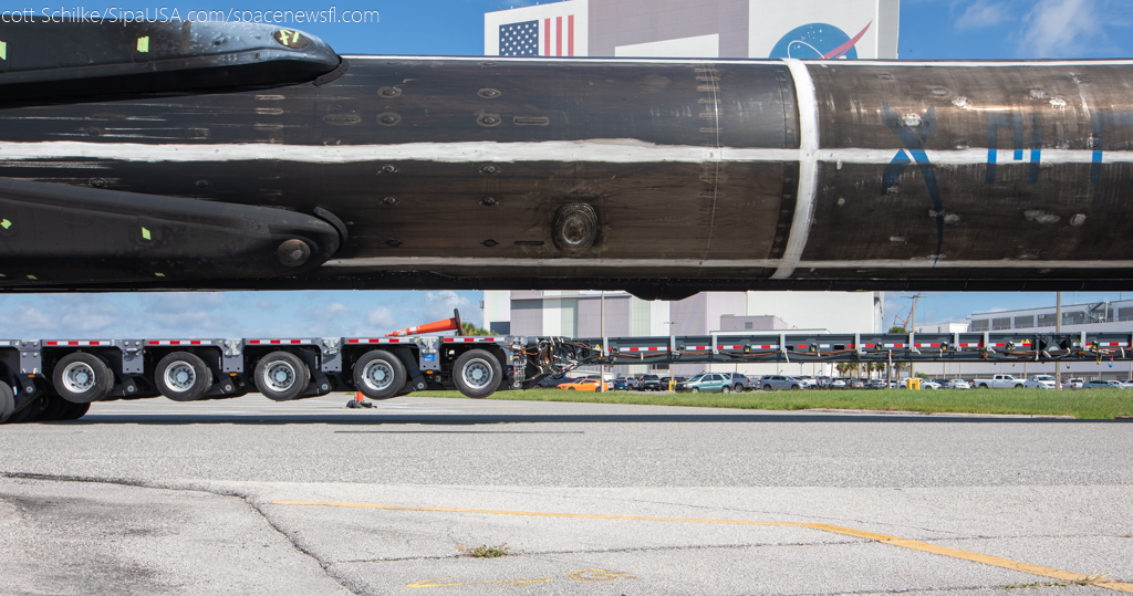 SpaceX Falcon 9 Fleet Leading Booster B-1062-23 Transpor