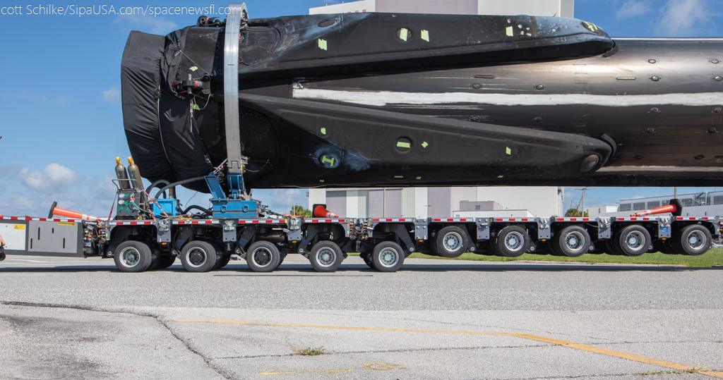 SpaceX Falcon 9 Fleet Leading Booster B-1062-23 Transpor