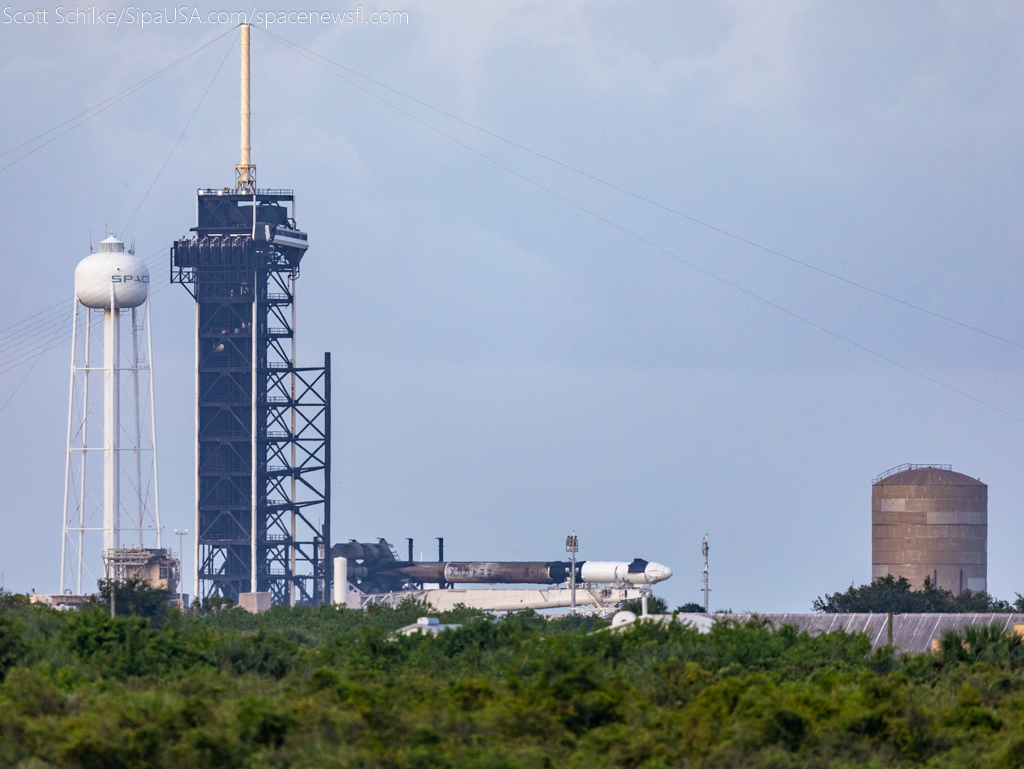 SpaceX is scrubbing the Tuesday Aug. 27th launch.