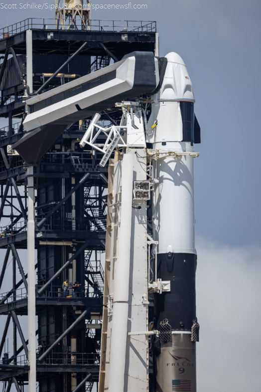 SpaceX Polaris Dawn & Crew Dragon Monday August 26th 2024 B-1083-4