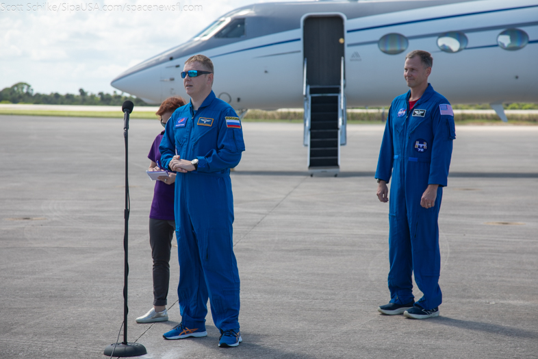 Unusual NASA SpaceX Two Crew 9 Arrival At KSC Sept. 21st 2024