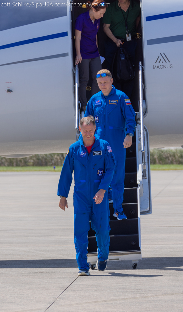 Unusual NASA SpaceX Two Crew 9 Arrival At KSC Sept. 21st 2024