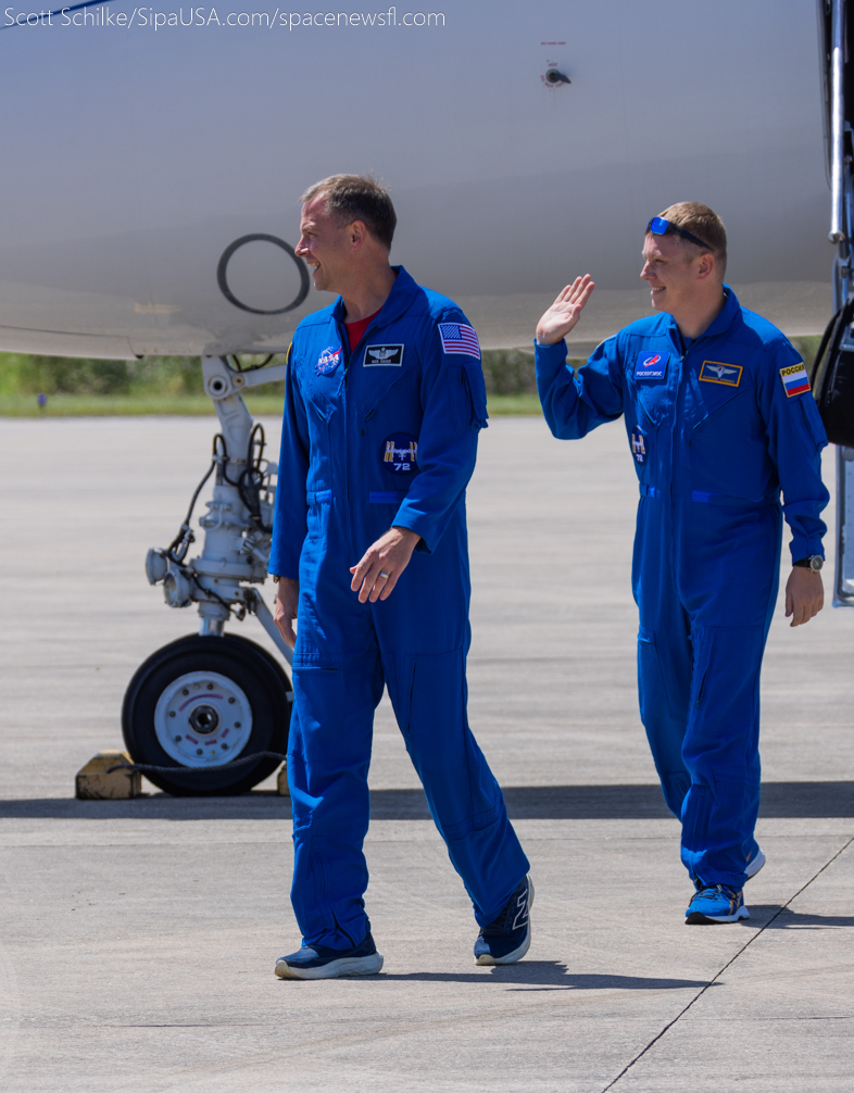 Unusual NASA SpaceX Two Crew 9 Arrival At KSC Sept. 21st 2024