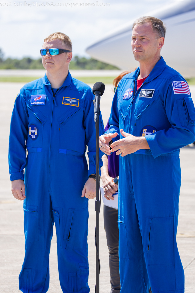 Unusual NASA SpaceX Two Crew 9 Arrival At KSC Sept. 21st 2024