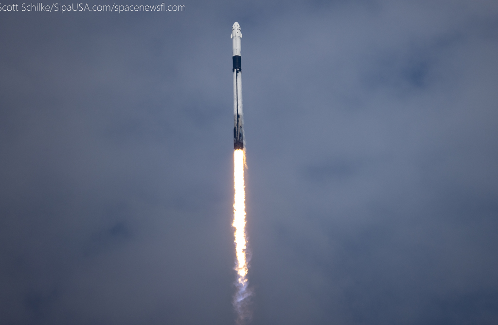 First Crewed Liftoff From SLC-40 Crew 9 B-1085-2