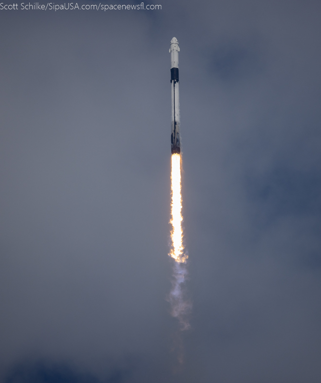 First Crewed Liftoff From SLC-40 Crew 9 B-1085-2