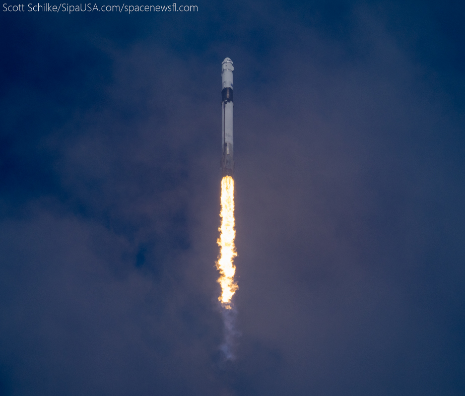 First Crewed Liftoff From SLC-40 Crew 9 B-1085-2