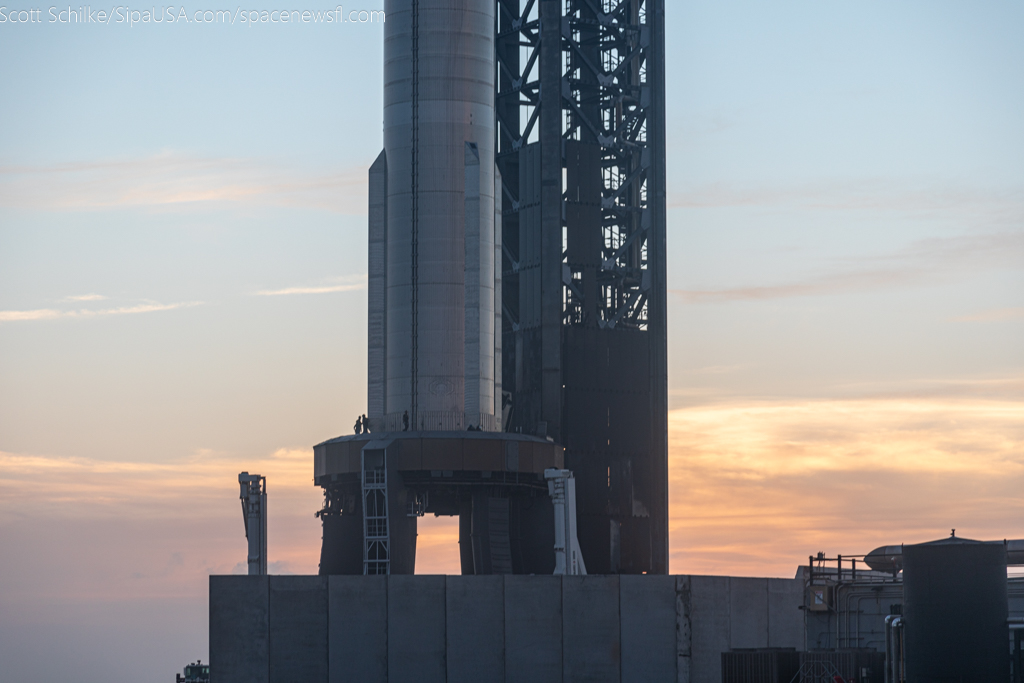 Sunset Over Starbase Texas SpaceX IFT-6 Monday