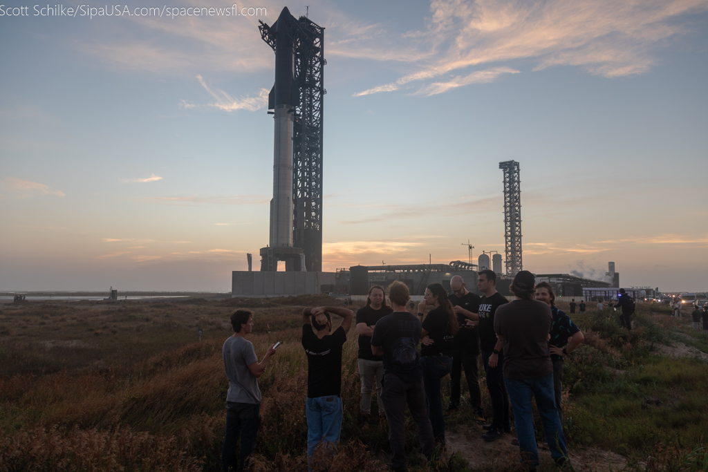 Sunset Over Starbase Texas SpaceX IFT-6 Monday