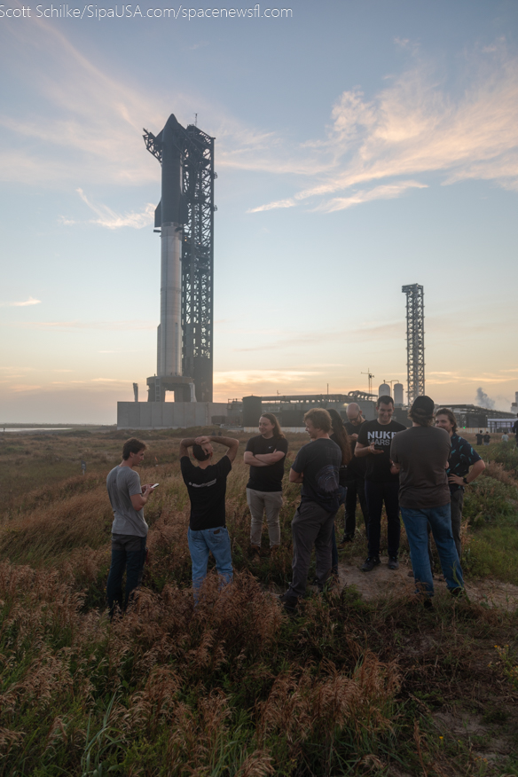 Sunset Over Starbase Texas SpaceX IFT-6 Monday