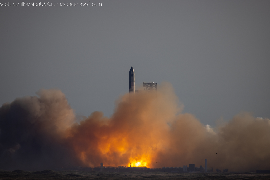 Nov 19th 2024 Liftoff SpaceX Starship #6