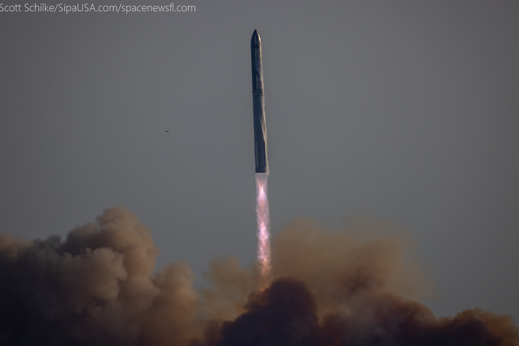 Nov 19th 2024 Liftoff SpaceX Starship #6