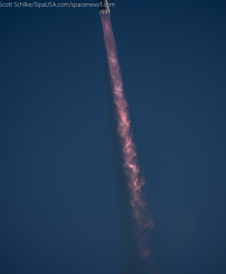 Nov 19th 2024 Liftoff SpaceX Starship #6