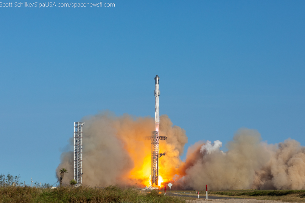 Nov 19th 2024 Liftoff SpaceX Starship #6