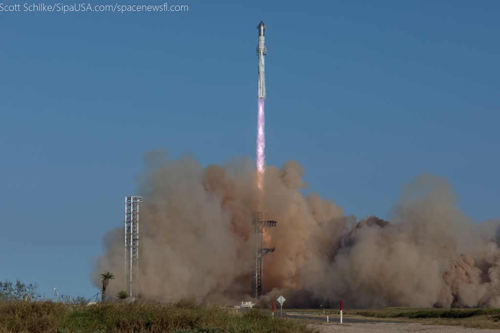 Nov 19th 2024 Liftoff SpaceX Starship #6