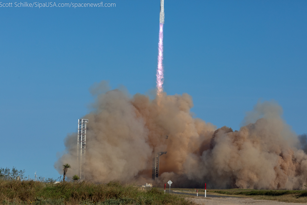 Nov 19th 2024 Liftoff SpaceX Starship #6