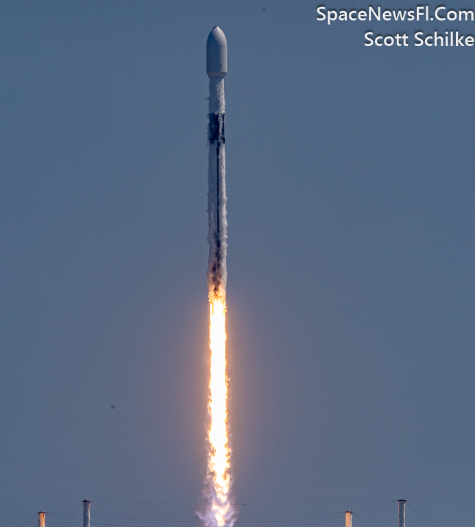 SpaceX ESA Falcon 9 In Flight