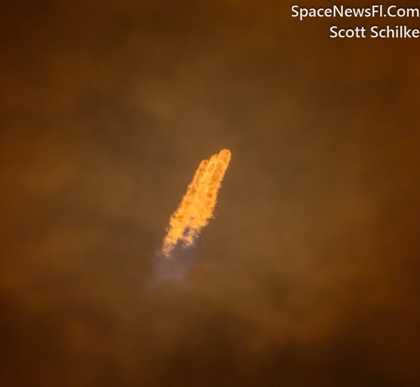 Into The Thick Clouds This Triple Core Rocket Lifting The Biggest Payload Ever5