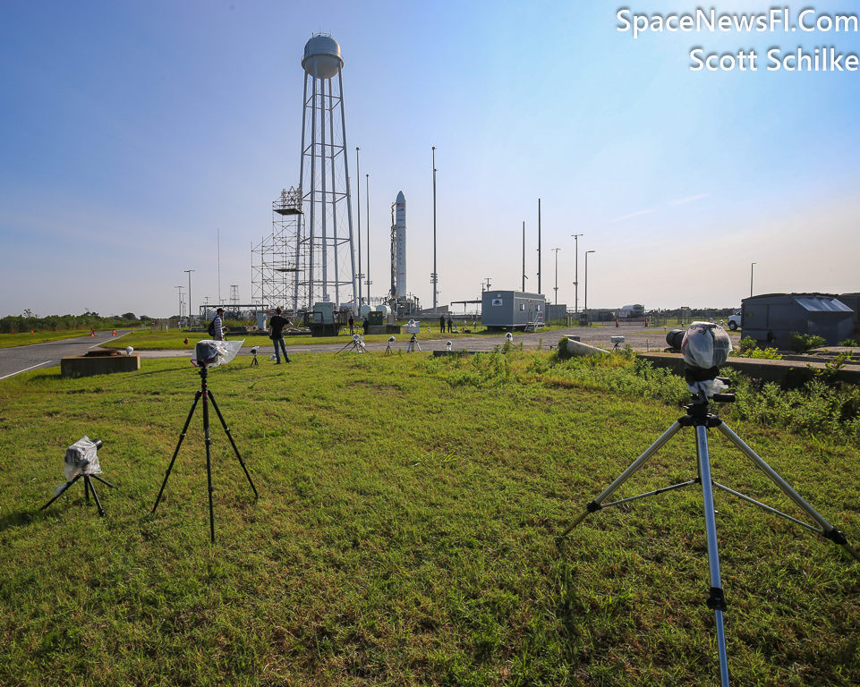 Remote Camera Location The Last Antares 230+ With Russian Engines Waiting For Launch