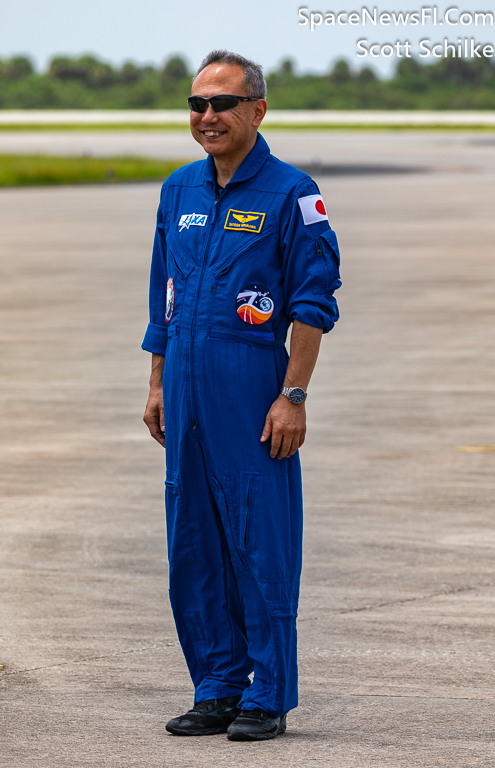At Full Attention JAXA Astronaut Satoshi Furukawa Japan