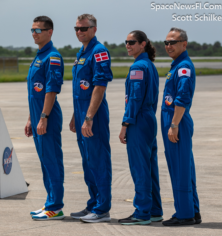 NASA SpaceX Crew 7 From Four Countries & Four Space Agencies