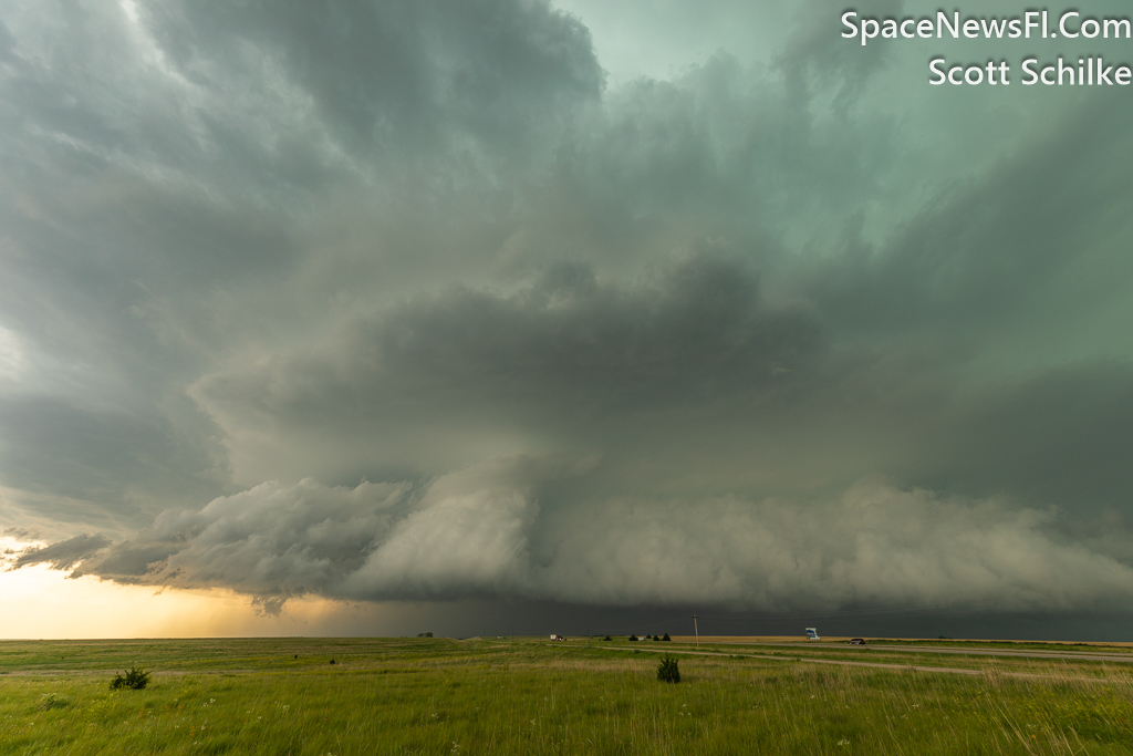 This Supercell Dropped Tornados Twice