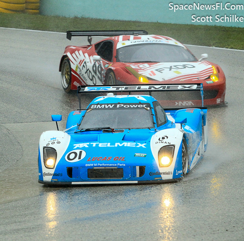 A Drenching Down Pour At The Homestead IMSA Road Course