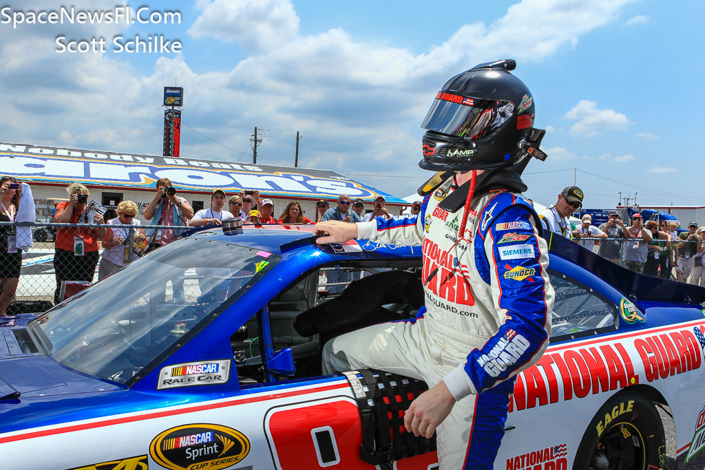 Dale Earnhardt 88 Climbing Out After A Talladega Qualifying Run