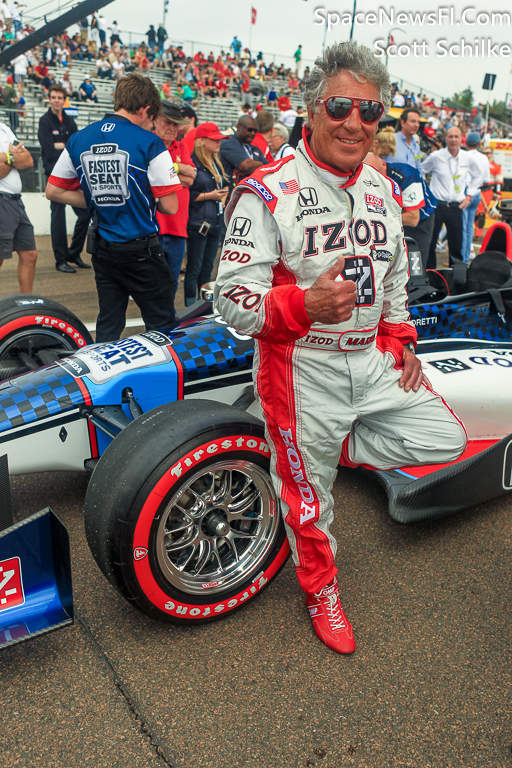 Mario Andretti St. Pete Pre Race