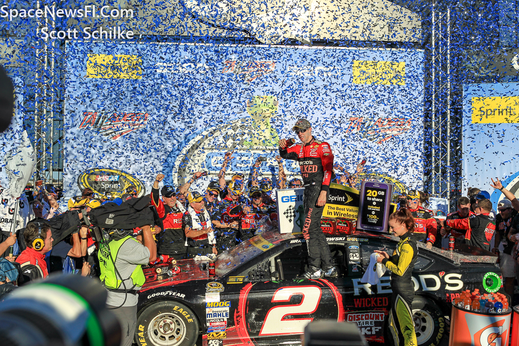 Brad Keselowski Wins Talladega Again