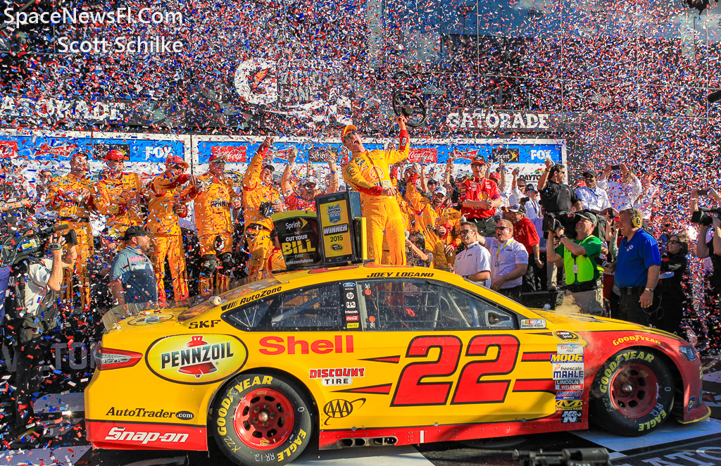 Joey Logano Wins The Daytona 500 Victory Lane