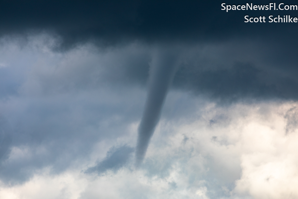 Cape Kennedy Florida Funnel Cloud