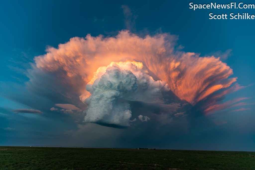 Rotating Great Plains Supercell