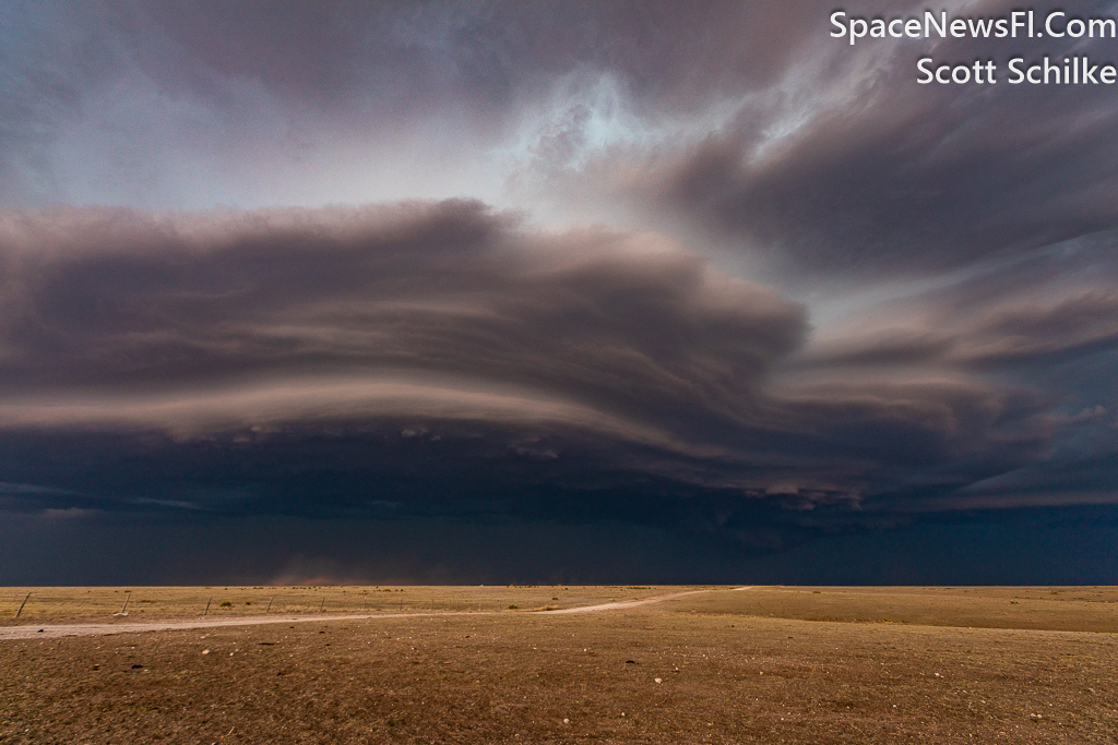 Rotating Great Plains Supercell